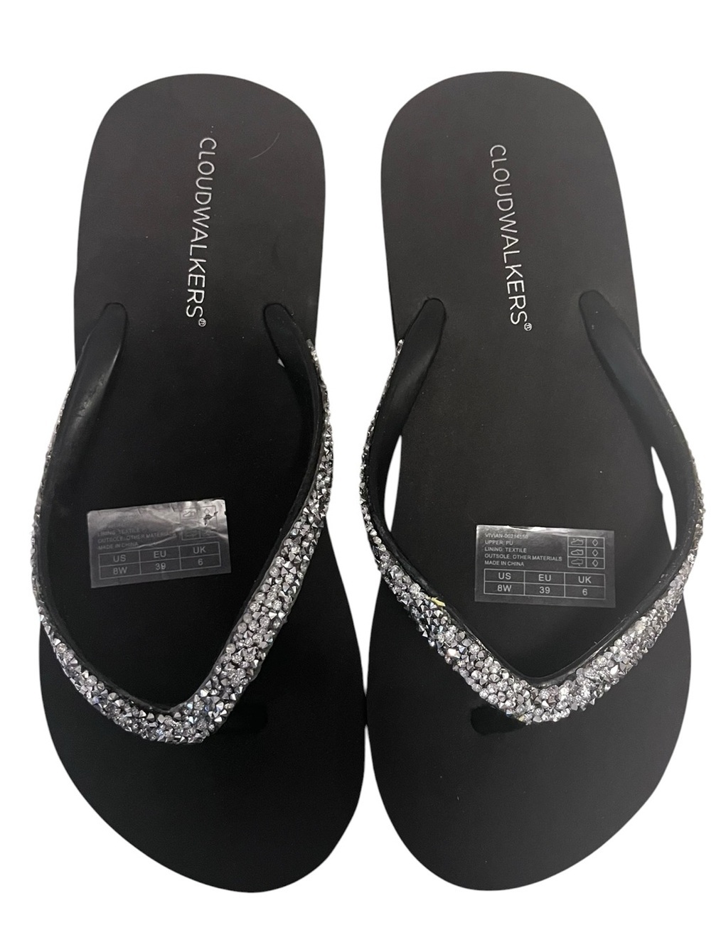Cloud Walker Flip-Flops – Size 8 Wide – NWT ☁️